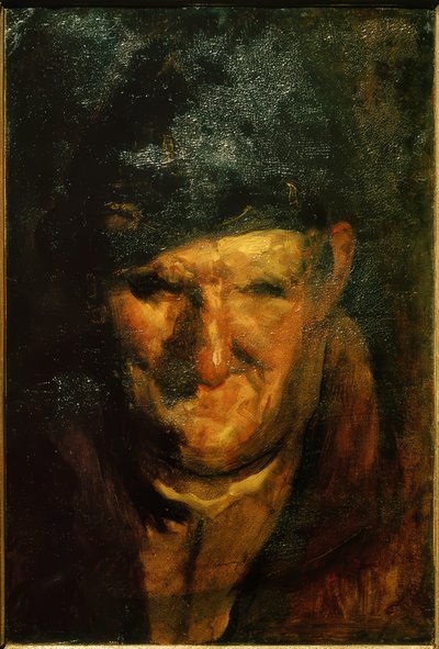 Głowa rolnika autorstwa Max Slevogt