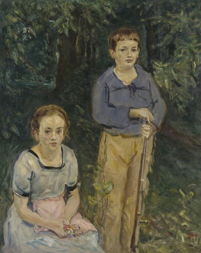 Nina i Wolfgang Slevogt autorstwa Max Slevogt