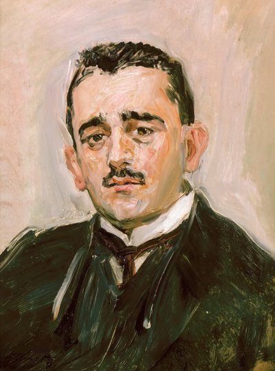 Portret Bruno Cassirera 1872-1941, 1911. autorstwa Max Slevogt