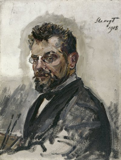autoportret autorstwa Max Slevogt