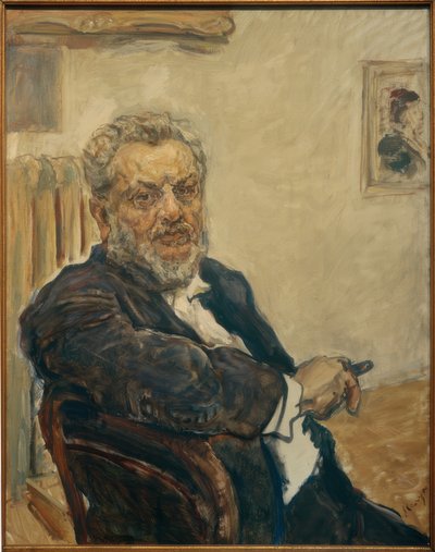Autoportret autorstwa Max Slevogt