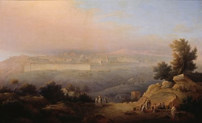 Jerozolima, 1849 autorstwa Maxim Nikiphorovich Vorobyev