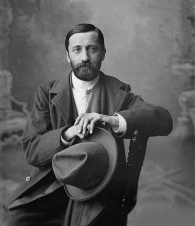 Portret Dmitrija Mereżkowskiego autorstwa Maxim Petrovich Dmitriev