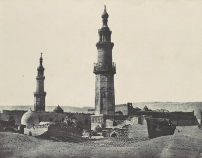 Górny Egipt. Girgeh. Meczet Ali-Beja, 1850. autorstwa Maxime Du Camp