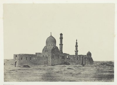 Meczet i Grób Ayoubitów, Le Kaire, 184951, wydrukowany 1852. autorstwa Maxime Du Camp