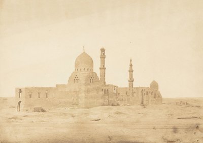 Meczet i Grób Ayoubitów w Kairze, grudzień 1849-styczeń 1850. autorstwa Maxime Du Camp