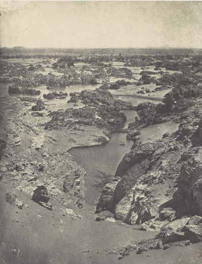 Nubii. Kawalerski widok drugiej katarakty, 1850. autorstwa Maxime Du Camp