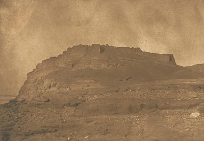 Widok twierdzy Ibrym, 31 marca 1850 r. autorstwa Maxime Du Camp