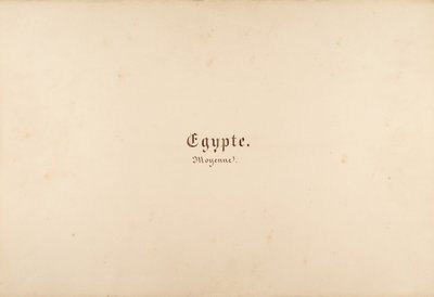 Egipt, Nubia, Syria: Krajobrazy i zabytki, 1849-50. autorstwa Maxime Du Camp