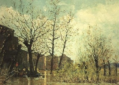 Powódź autorstwa Maxime Emile Louis Maufra