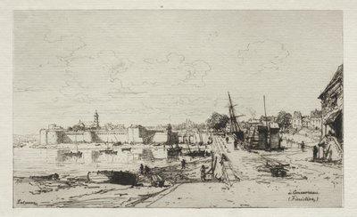 W Concarneau (Finistere) autorstwa Maxime Lalanne