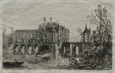 Zamek Chenonceau autorstwa Maxime Lalanne