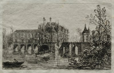 Zamek Chenonceau autorstwa Maxime Lalanne