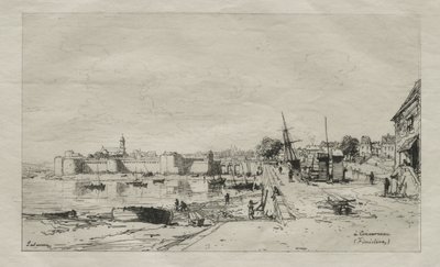 W Concarneau (Finistere) autorstwa Maxime Lalanne