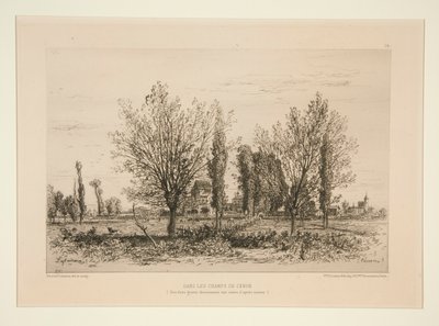 Dans les Champs de Cénon (Na polach Cénon) autorstwa Maxime Lalanne