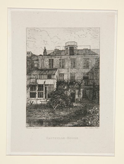 Dom Hauteville, pl. 2 z apartamentu At Victor Hugo (Victor Hugo). autorstwa Maxime Lalanne