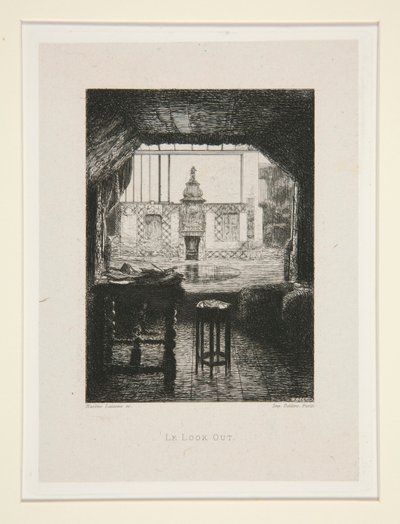 Wypatruj, pl. 10 z apartamentu Chez Victor Hugo (Victor Hugo autorstwa Maxime Lalanne