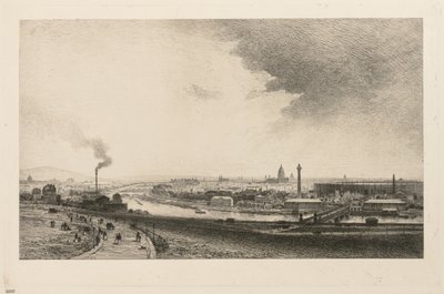 Nad Sekwaną, 1867. autorstwa Maxime Lalanne