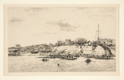 Port La Plataine? Royan (Most La Plataine w Royan) autorstwa Maxime Lalanne