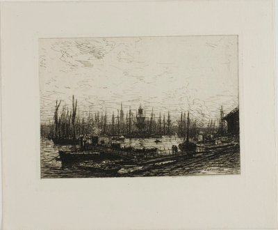 Port w Bordeaux autorstwa Maxime Lalanne