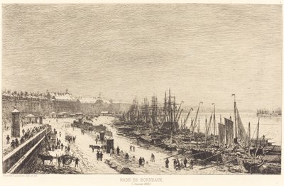 Port w Bordeaux autorstwa Maxime Lalanne
