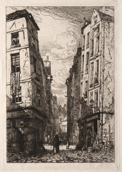 Rue des Marmousets. autorstwa Maxime Lalanne