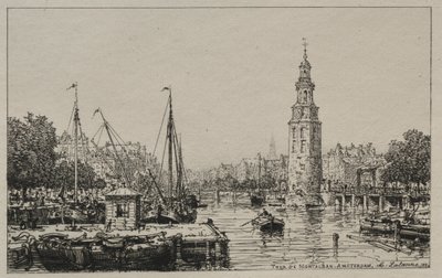 Tour de Montelban, Amsterdam autorstwa Maxime Lalanne