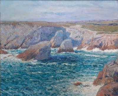 La crique, dzikie wybrzeże, Quiberon autorstwa Maxime Maufra