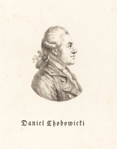Daniel Chodowiecki autorstwa Maximilian Franck after Adrian Zingg