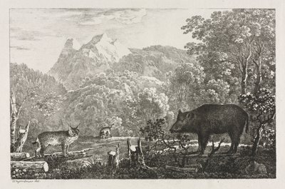 Dzik, Żbik i Ryś autorstwa Maximilian Josef Wagenbauer