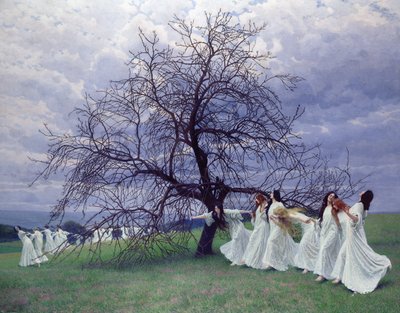 Fruhlingsreigen (Pieśń wiosny) autorstwa Maximilian Lenz