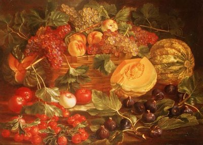 Martwa natura z owocami autorstwa Maximilian Pfeiler or Pfeiller