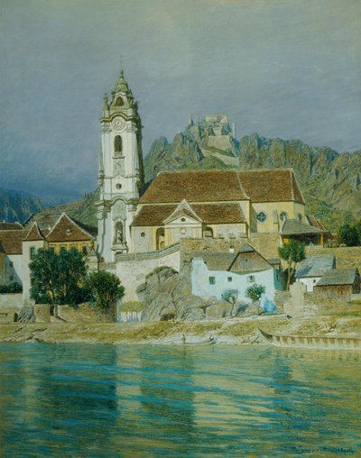 Kościół kolegiacki w Dürnstein autorstwa Maximilian Suppantschitsch