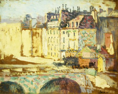 Paryż, Pont Neuf, autorstwa Maximilien Luce