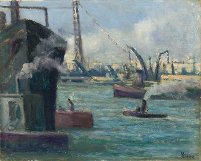 Port Rouen, autorstwa Maximilien Luce