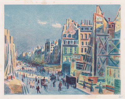Reamur Street autorstwa Maximilien Luce