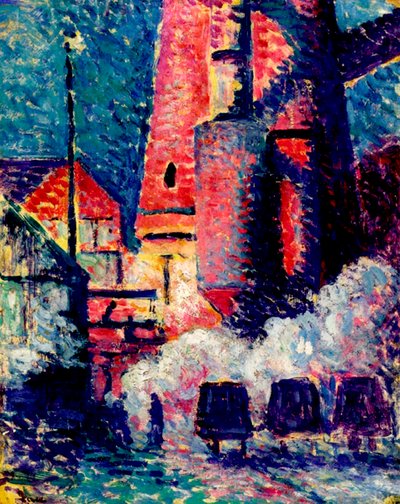 Wysokie piece autorstwa Maximilien Luce