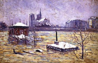 Potop autorstwa Maximilien Luce