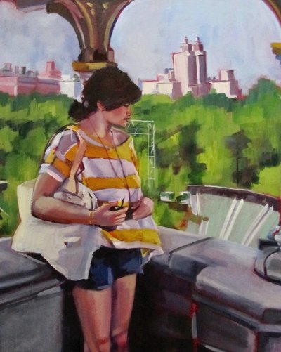 Park miejski „Przemyślana Kobieta” autorstwa Maxine Shore