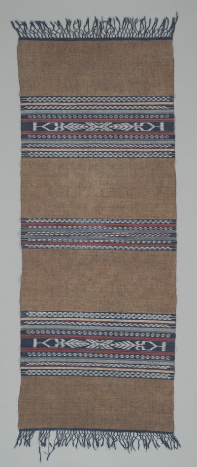 Tkanina ceremonialna, ok.1940-1960 (bawełna) autorstwa Mayan Mayan