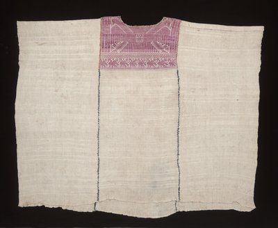 Cofradia huipil, prawdopodobnie ok. 1875 (bawełna, jedwab) autorstwa Mayan Mayan