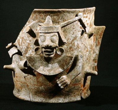 Kadzidło, Iximche, Gwatemala, okres postklasyczny (900-1521) (ceramika) autorstwa Mayan Mayan