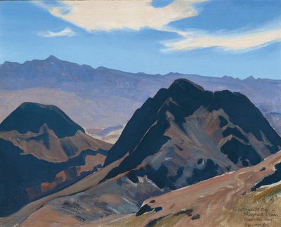 Wulkaniczne wzgórza autorstwa Maynard Dixon