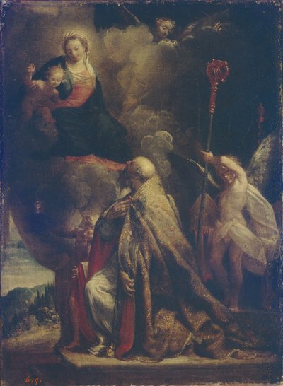 Wizja św. Jerzego autorstwa Mazzucchelli
