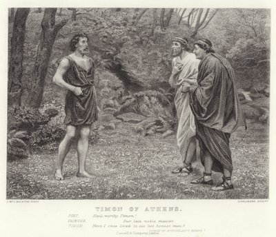 Tymon z Aten, Tymon z Aten, akt V, scena I (rycina) autorstwa McLaren John Ralston