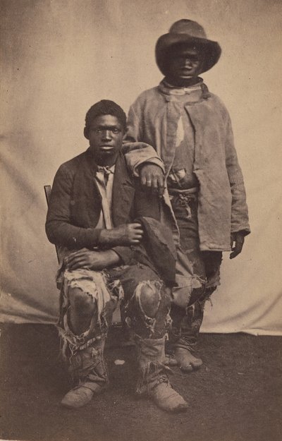 Nasi skauci i przewodnicy w 1863 w Baton Rouge, Luizjana, 1863. autorstwa McPherson and Oliver.