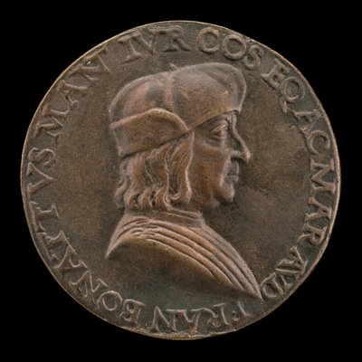 Francesco Bonatti, prawnik z Mantui [awers], ok. 1930 1510. autorstwa Mea