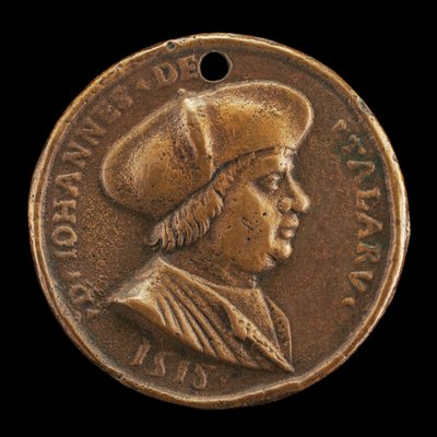 Jean de Talaru, zm. 1550, kanonik Fourvière 1517, 1518. autorstwa Medallist of 1518