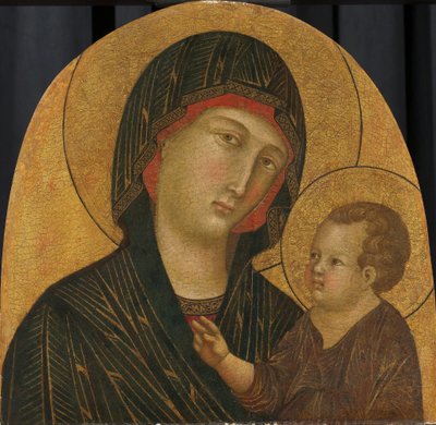 Dziewica i Dziecko Madonna z Dzieciątkiem autorstwa Meester van Badia a Isola