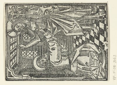 Wątpiący Tomasz autorstwa Meester van de Delbecq Schreiber Passie (attributed to)